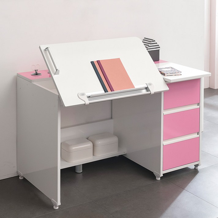 [고객감사 15조한정 추가할인쿠폰]에보니아 레이 각도조절 1인 책상, 그린