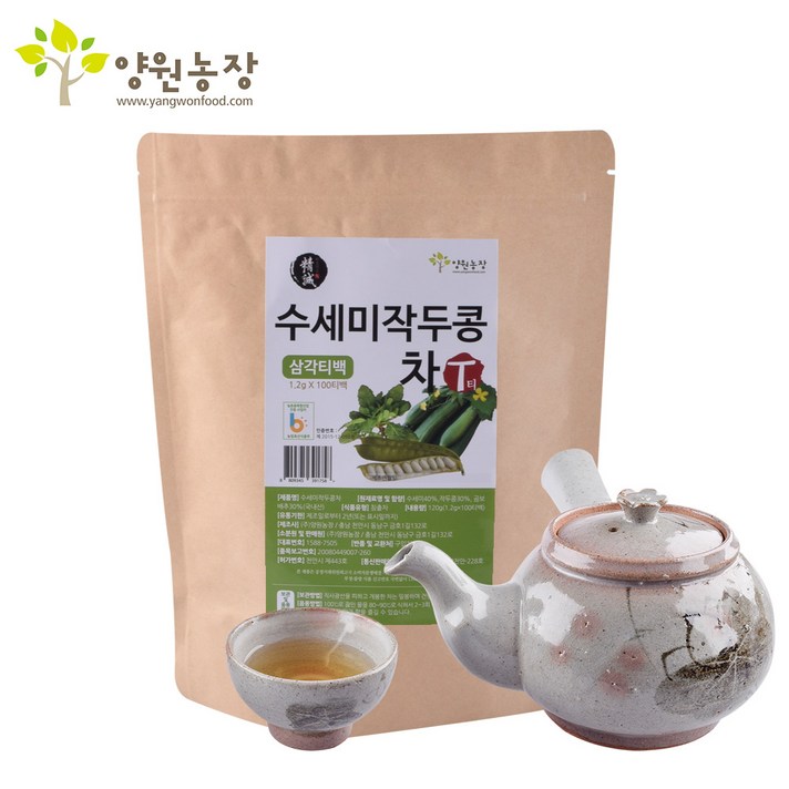 양원농장 수세미작두콩차, 200개입