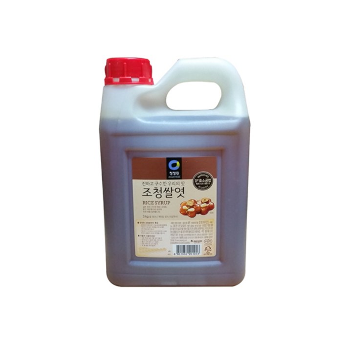 대상 청정원 조청쌀엿 3kg [무료배송], 1개