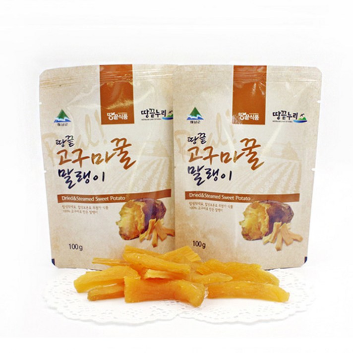 [땅끝식품] 고구마 말랭이 100gX10봉, 10개, 100g