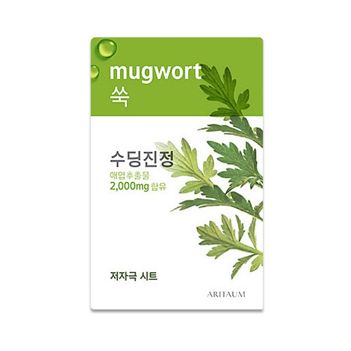 아리따움 프레시 파워 에센스 마스크_쑥 20ml*10매, 1개, 10매
