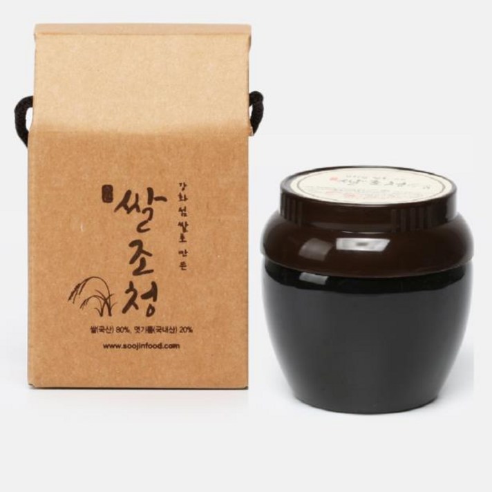 수진식품 수제 쌀 조청 500g, 1개