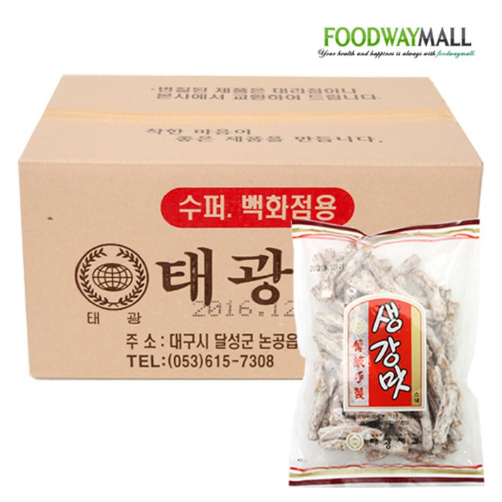 태광제과 생강맛 (150g x 20봉) 1box 옛날과자, 20봉