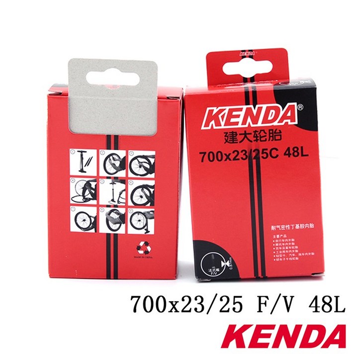 KENDA 로드 자전거 튜브, 1개