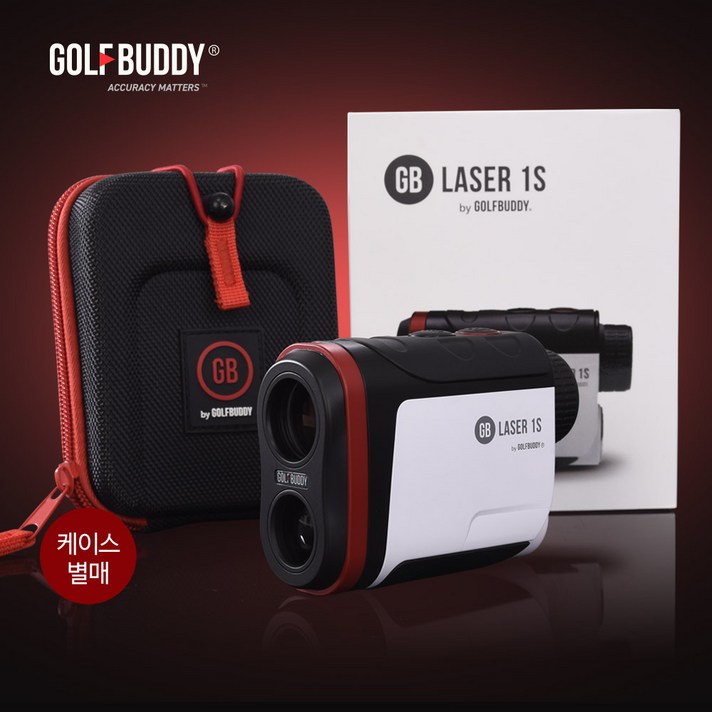 골프버디 레이저 골프거리측정기 GB LASER1S 레드에디션, 케이스 없음