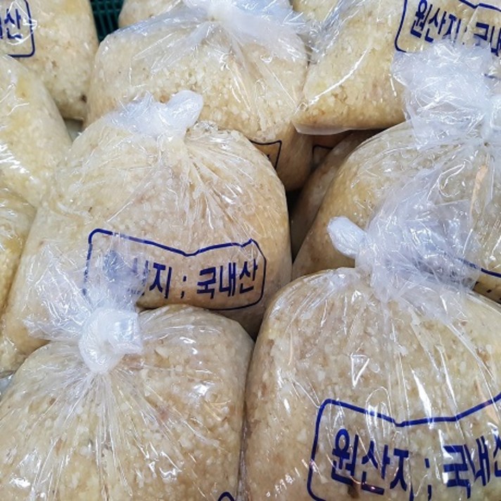 [맘스허브] 신선한 간마늘500g(국내산), 1팩, 500g