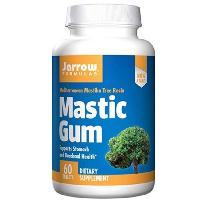 Jarrow 자로우 매스틱 검 500mg 60정 정품 미국직배송, 1병