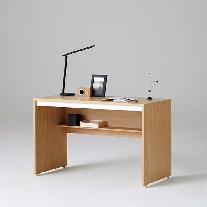 한샘 샘 책상 120cm 일반형 시공, 색상:크림화이트(A)