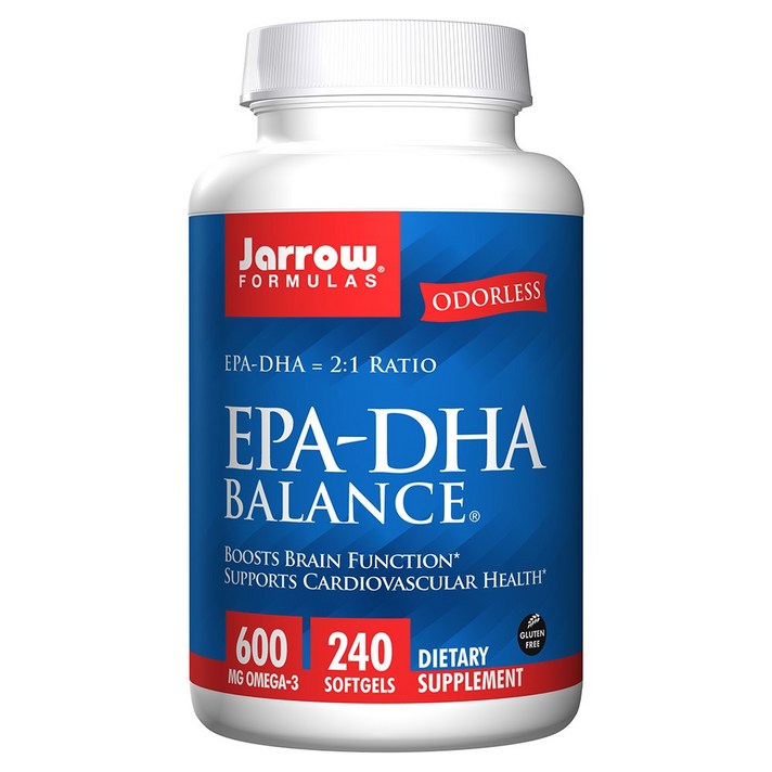 재로우 EPA-DHA 밸런스 600mg 소프트젤, 240개입, 1개