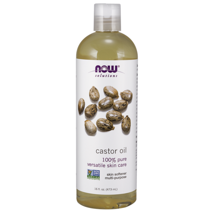 Now Foods 100% 퓨어 캐스터 오일, 473ml, 1개