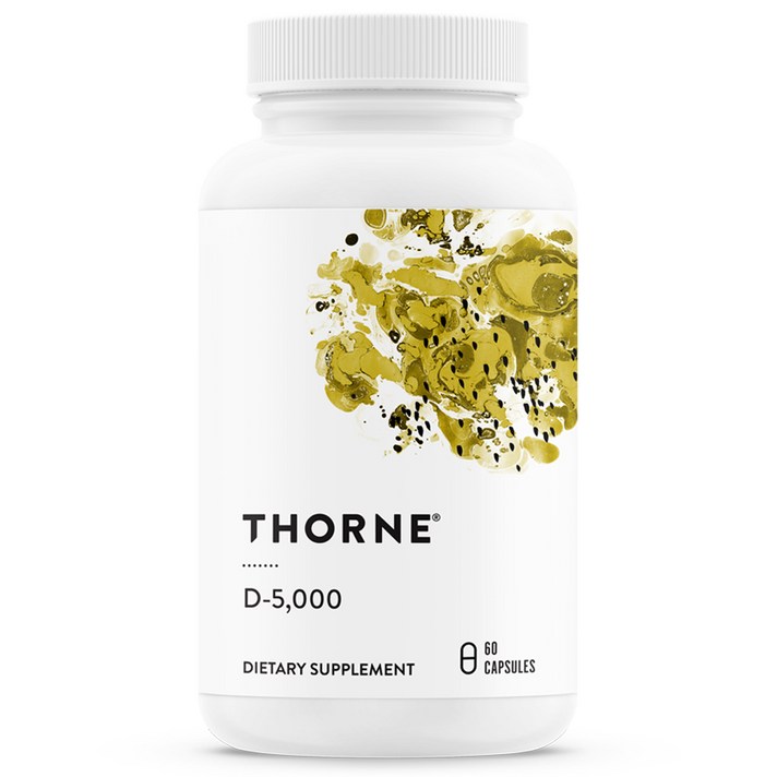 Thorne Research D-5000 베지테리안 캡슐, 60개입, 1개