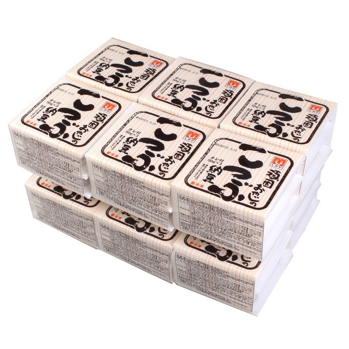Shikaya Co. Ltd 시가야 코쯔부 낫또, 3kg, 50g, 60개
