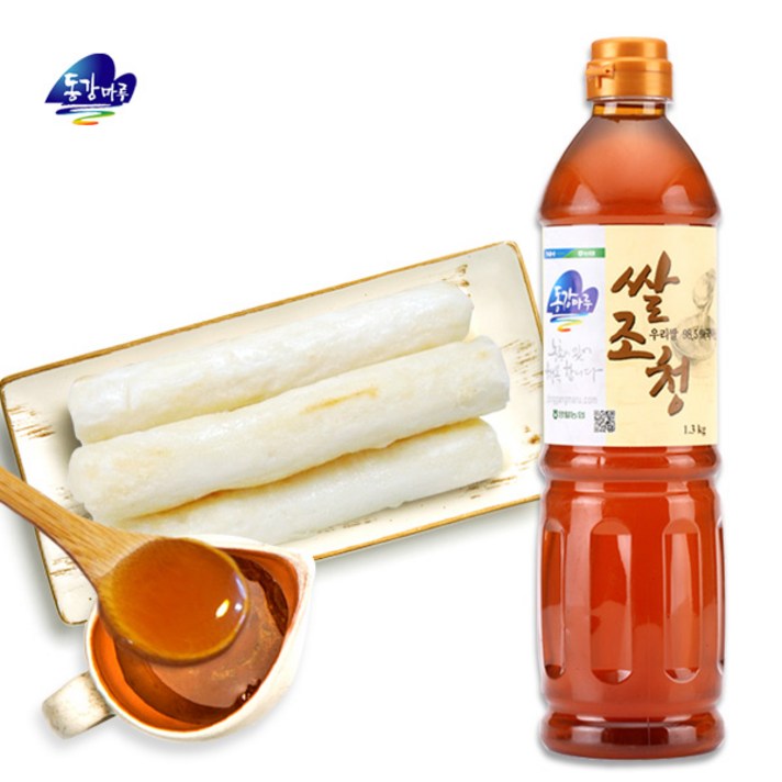[영월농협] 동강마루 쌀조청 1.3kg, 1박스