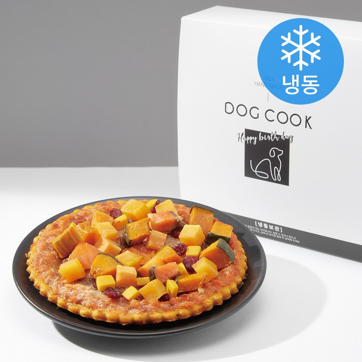 [로켓프레시] 도그쿡 강아지 콤비네이션 피자 220g (냉동) 20240128