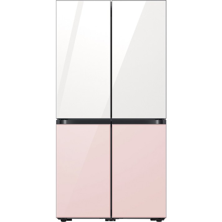 비스포크 삼성전자 비스포크 4도어 냉장고 글래스 875L 방문설치