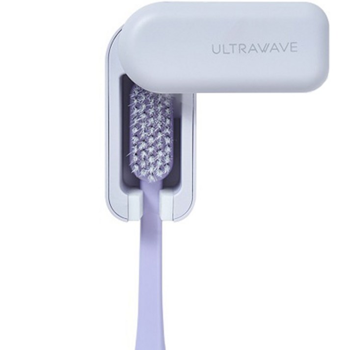 울트라웨이브 LED 휴대용 방수칫솔살균기 Swing SS-T2, SS-T2, 라벤더