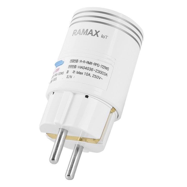 라맥스 스마트 플러그 1구 RPG-722WS