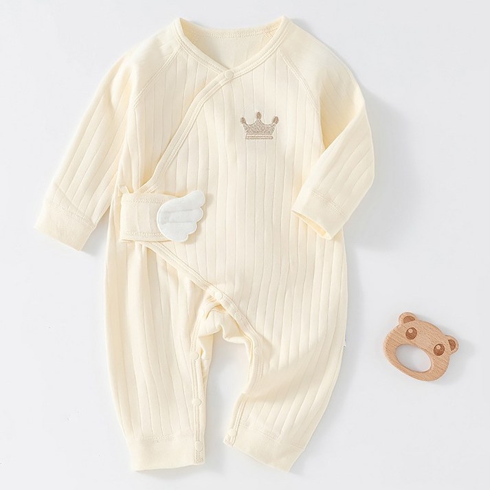 베베니즈 왕관날개 벨크로 배냇 우주복