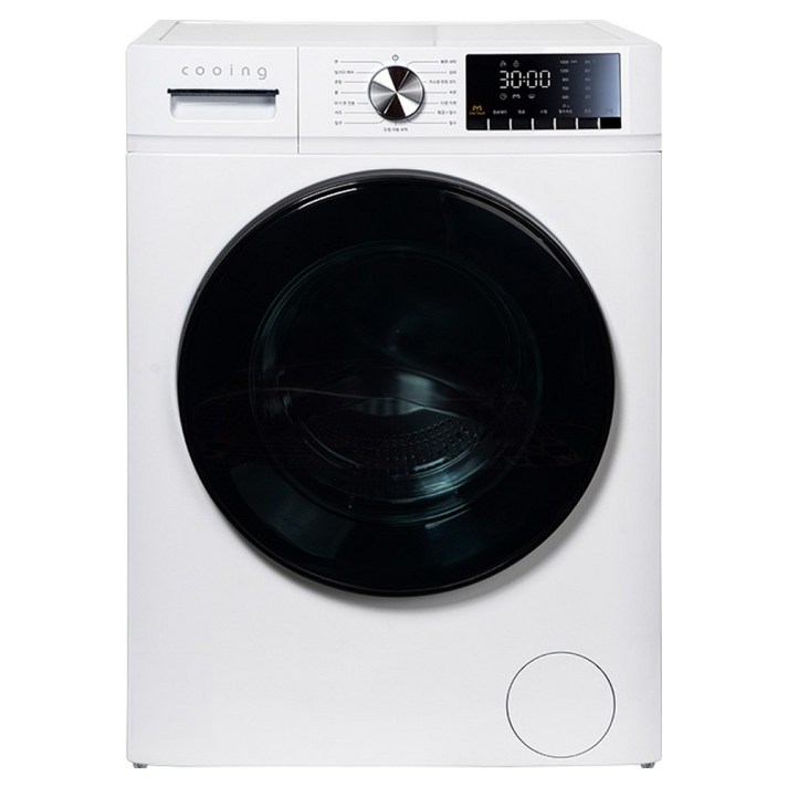 쿠잉전자 1등급 드럼세탁기 10kg 방문설치, 화이트, LDW10W