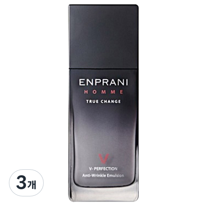 엔프라니 옴므 브이 퍼펙션 안티링클 에멀젼, 125ml, 3개
