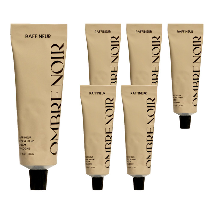 라피네르 넥 앤 핸드크림 코롱 옴브레누아, 30ml, 6개