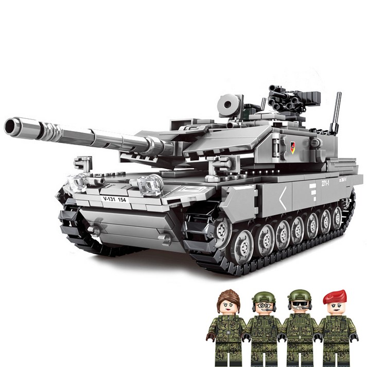 프랜드 테크닉 밀리터리 탱크 레오파르트 2A7플러스 레고호환블럭 0104