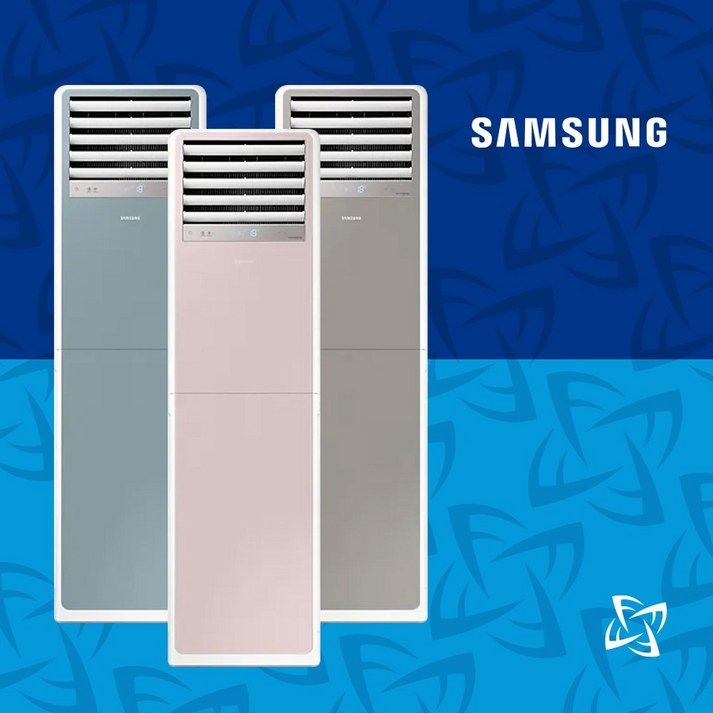 삼성 비스포크 스탠드 냉난방기 인버터 23평 30평 40평 전국설치가능  실외기포함  설치비별도  빠른설치, 세이지블루 40평 AP145BSPPHH7SY 3상