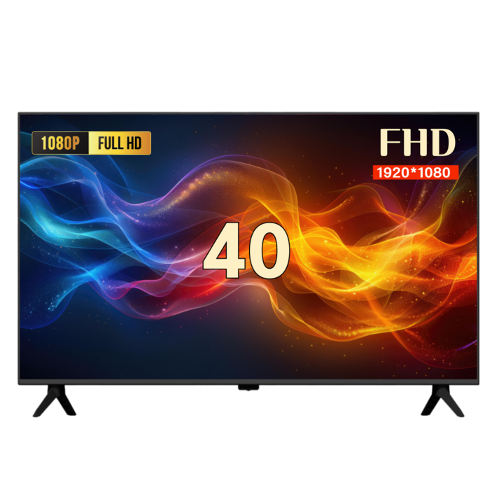 에어리브 40인치 FHD TV VA패널, XP40F, 고객직접설치, 스탠드형, 101cm(40인치)