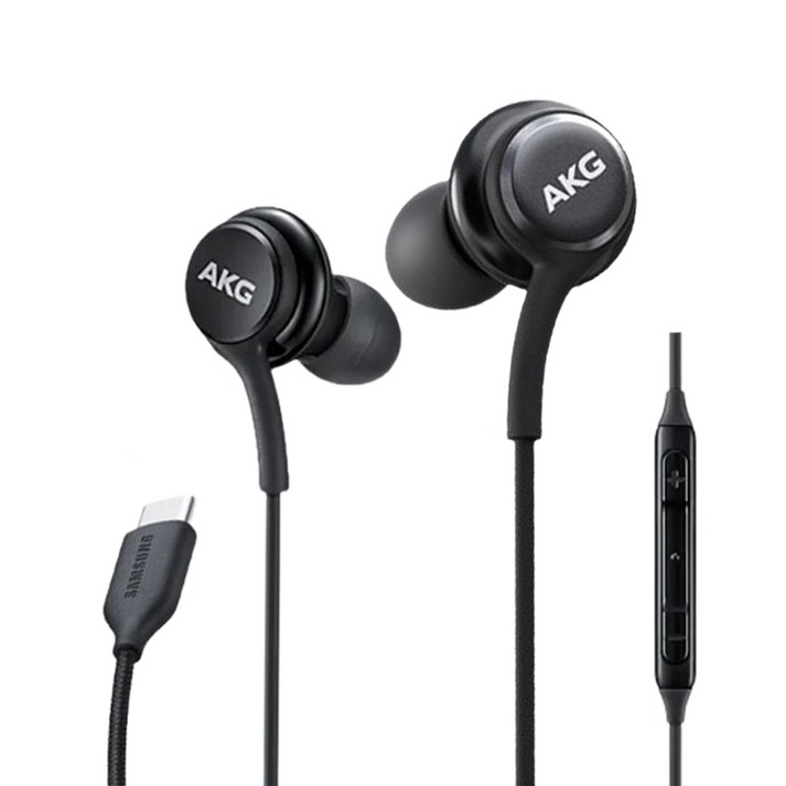 홈방구 삼성 C타입 AKG 정품 유선이어폰 갤럭시 스마트폰 S20 S21 S22 S23 S24 Z플립 전기종 노트10 노트20 아비스토 파우치 구성품 포함, 홈방구 C타입 블랙