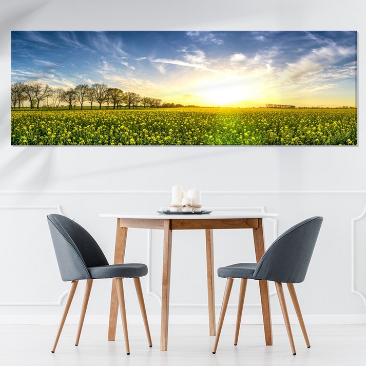 재산운 풍경 심리치료 인테리어 와이드 액자