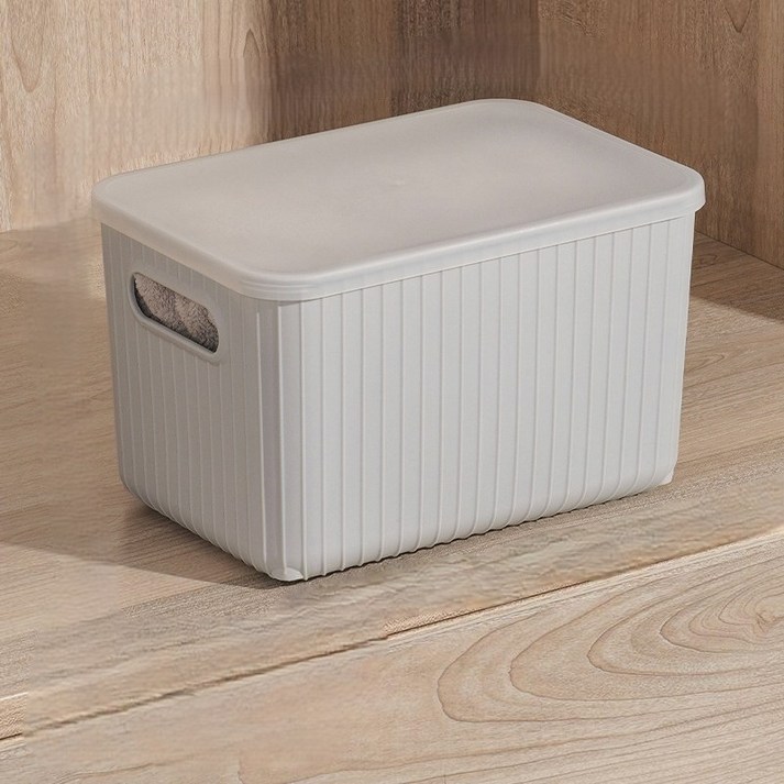 잇다 다용도 리빙박스 팬트리 정리함, 그레이, 12개