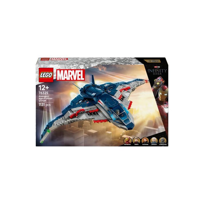 레고 슈퍼히어로 마블 76325 어벤져스 에이지 오브 울트론 퀸젯