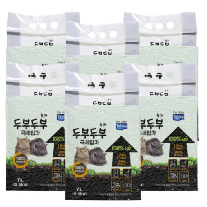 테비토퍼 프리미엄 두부두부 응고형 고양이모래