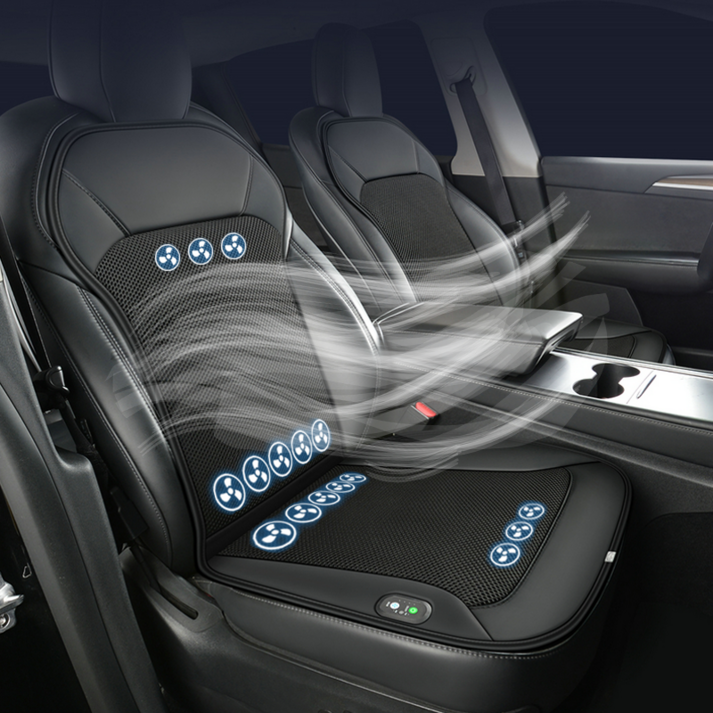 시온우주 16팬 저소음 지능형 자동 실행 차량용 통풍시트 모든 차종