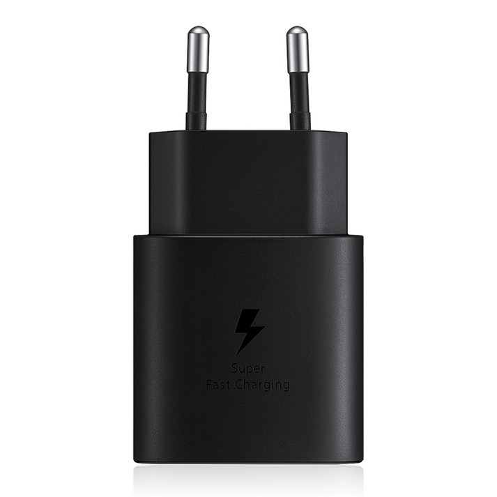 삼성전자 25W PD3.0 C타입 초고속 충전기 케이블미포함 EPTA800N, 블랙, 1개