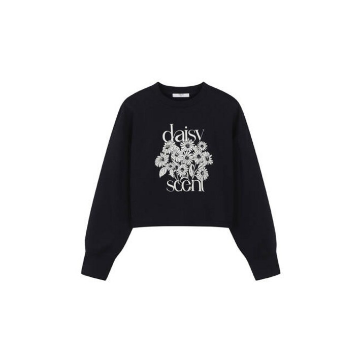 TOPTEN 여성) 라이트 플리스 그래픽 스웨트셔츠_MSE1TR2002 460798