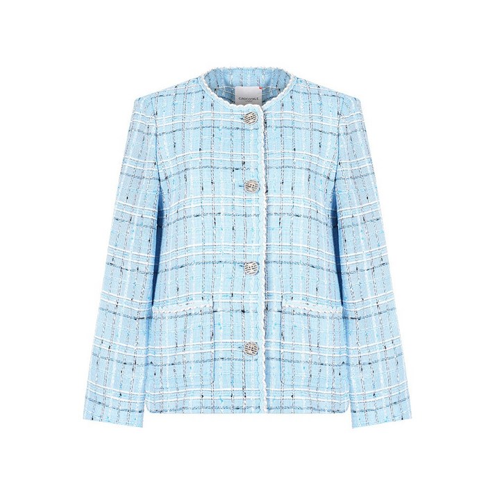 크로커다일레이디 크로커다일레이디 썸머 트위드 자켓CLEMJK107