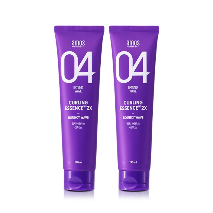 아모스 컬링 에센스 2X 헤어에센스, 150ml, 2개 아모스 컬링 에센스 2X 헤어에센스, 150ml, 2개
