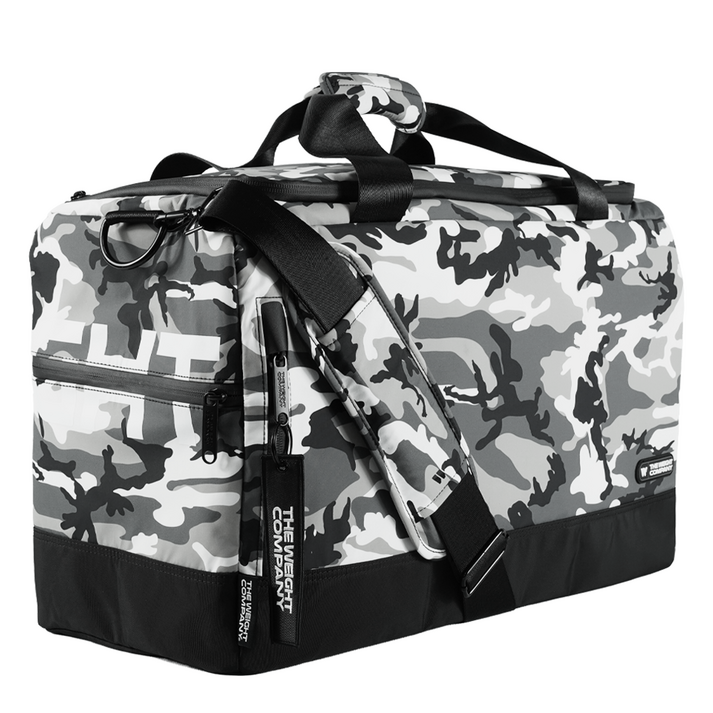 더웨이트컴퍼니 헬스 가방 더플백 TBG0302, 블랙 카모, 1개