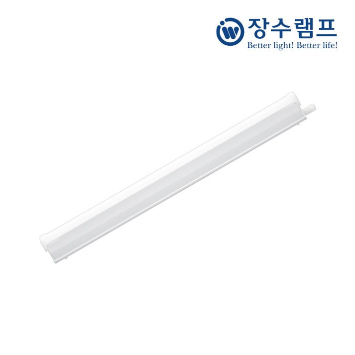 장수램프 LED T5 간접등 8W 400mm 데코램프 천장등, 주광색하얀빛 2pin