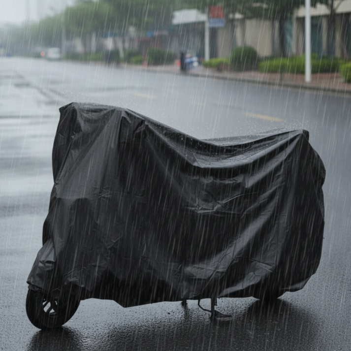 프토 빗물완벽차단 스크래치방지 오토바이 방수 커버