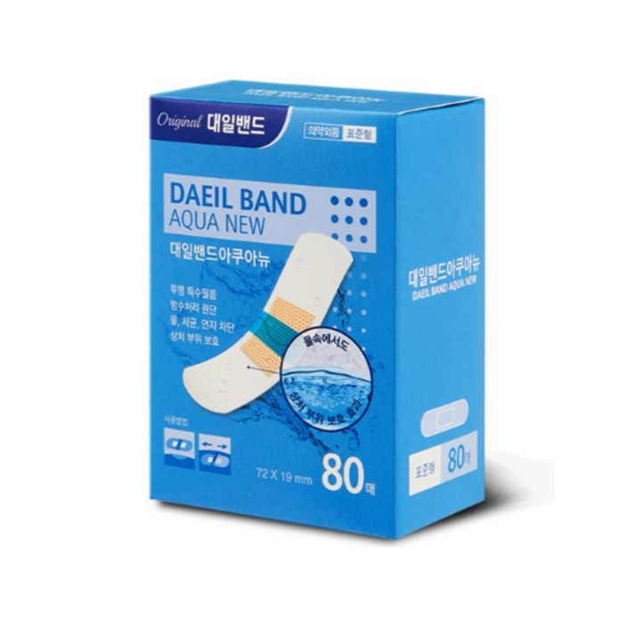 대일밴드 아쿠아 방수밴드 일반형 80p