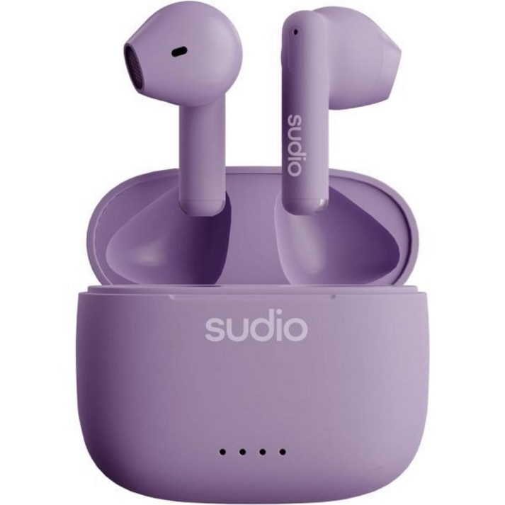 Sudio A1 트루 와이어리스 이어버드, 블루투스 이어버드 5.3, 노이즈 캔슬링 이어버드, 방수 이어버드, 터치 컨트롤, 충전 케이스가 있는 무선 이어폰, 프리미엄 사운드