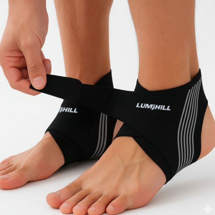 루미힐 러닝 발목보호대 남자 초슬림 남성 여성 축구 스포츠 발목 아대