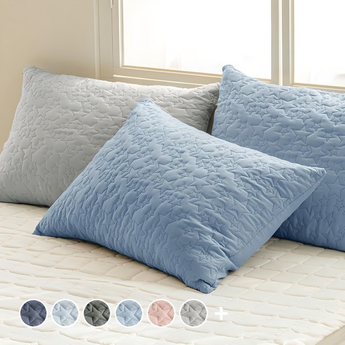 더자리 항균 마이크로 누빔 베개커버