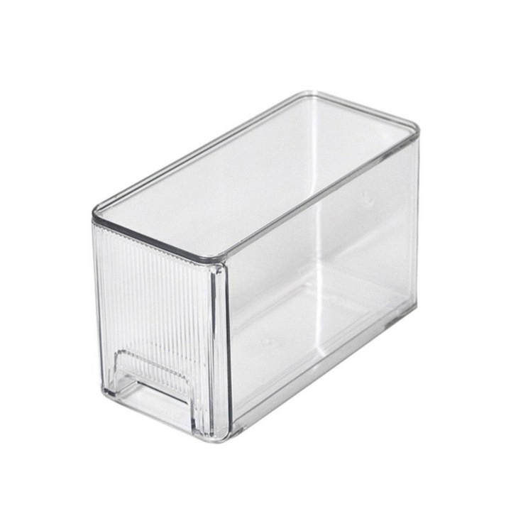 클라라홈 아크릴 서랍형 수납함 레이어드 콤보 투명 정리함 레인글라스, 1개, 투명 소형