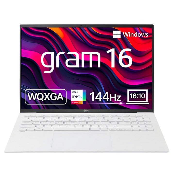 LG전자 2024 그램 16 코어i5 인텔 13세대, 스노우화이트, 256GB, 16GB, WIN11 Home, 16Z90R-GA5VK