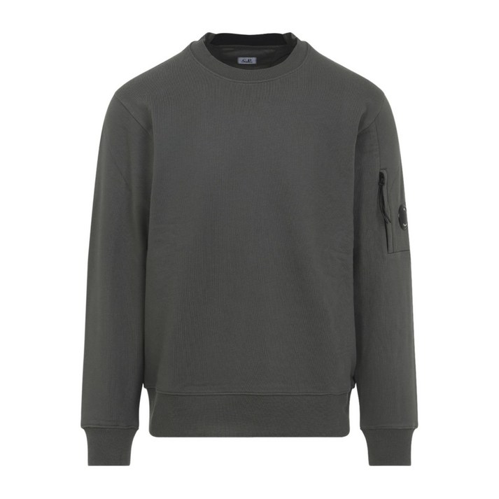 C.P.컴퍼니 지퍼 포켓 크루 넥 스웨트셔츠