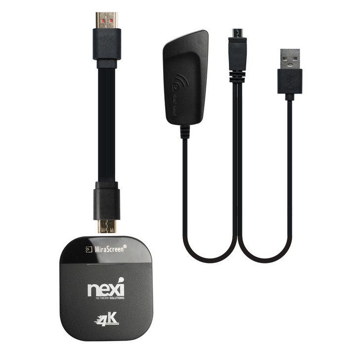넥시 무선 스마트폰 미라캐스트 미러링 동글 NXMHL9124K
