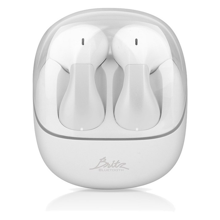 브리츠 UniPop3 블루투스 이어폰, UniPop3, 화이트